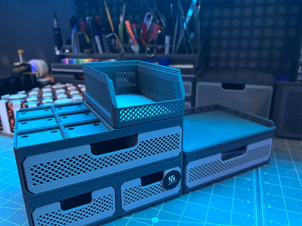 Gridfinity Stackable Storage Bins