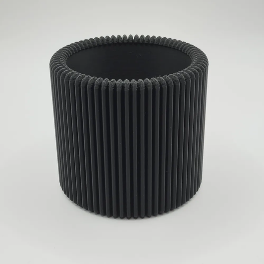 Modern Design Ribbed Pencil Holder, Pencil Cup